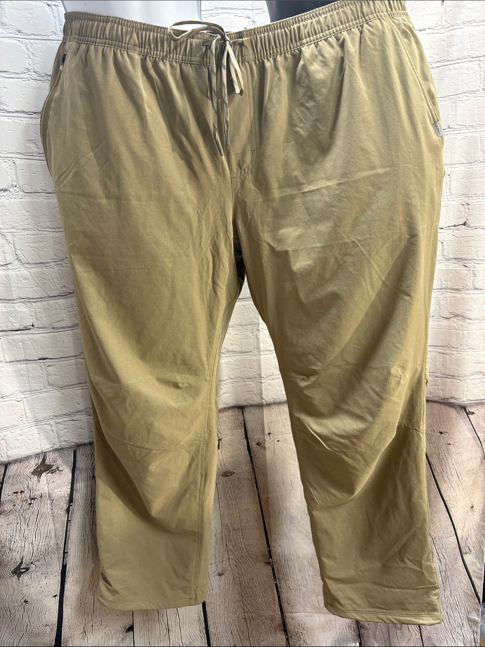 L.L. Bean Men's Drawstring Chinos - Khaki